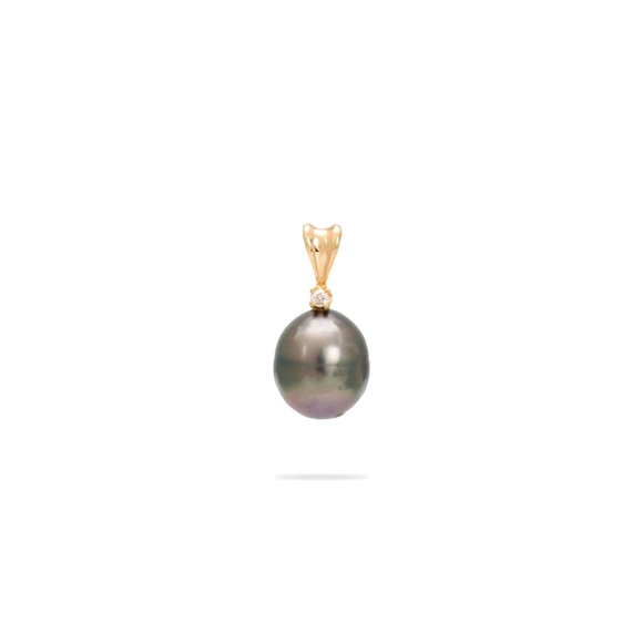 Tahitian pearl pendant - Picture 1 of 3